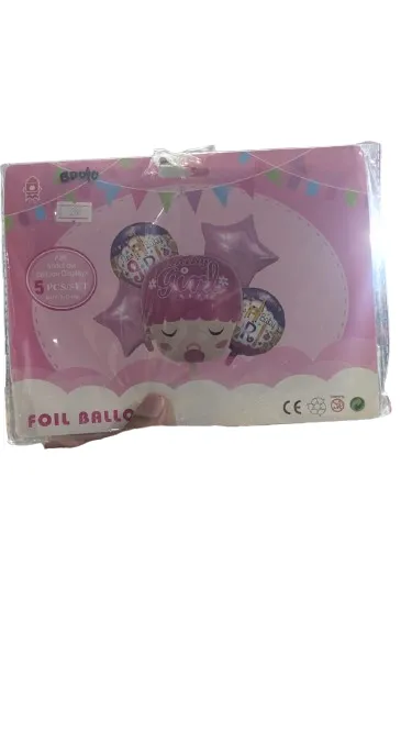 Birthday Celebration Foil Hbd