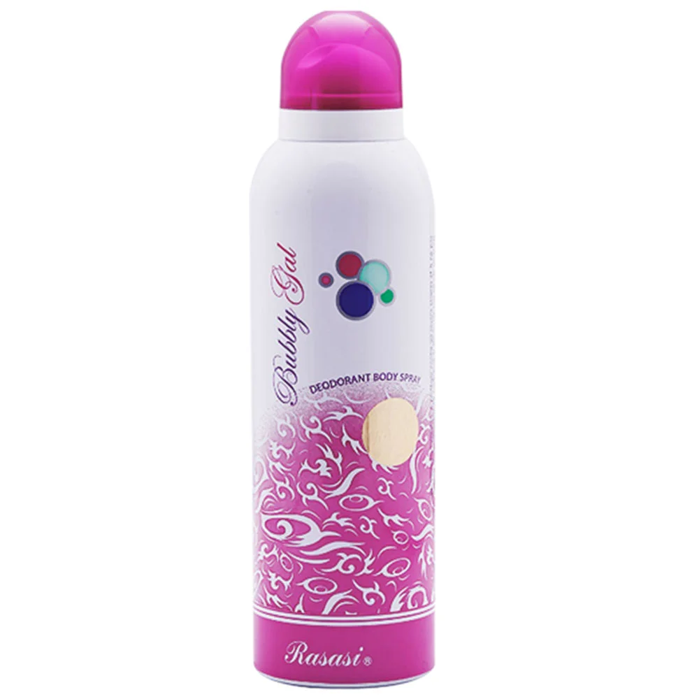 Rasasi Deodorant Body Spray Bubbly Gal 200ML