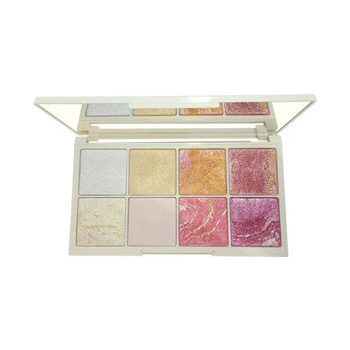 Glamorous Face Makeup Kit Highlighter And Blusher 01 8*1