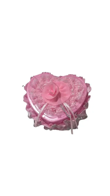 Gift Box Heart Dil Plastic Jali
