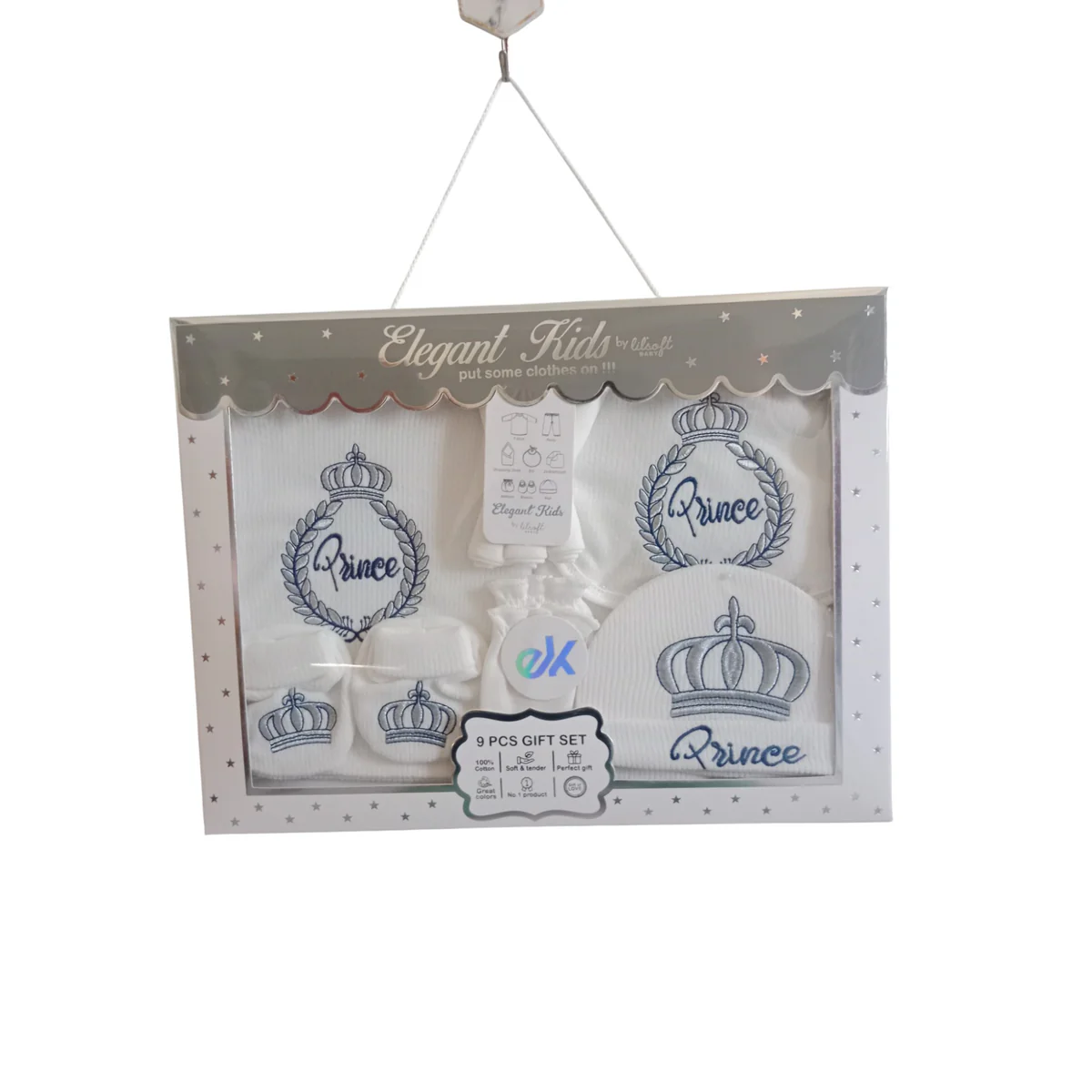 Lilisoft EK Baby Gift Set 0-6M 9PCS