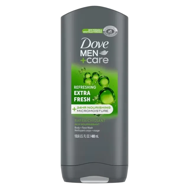 Dove Body Wash Men Care Extra Fresh 2 In 1 250ML