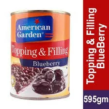 American Garden Topping And Filling Blueberry 595G