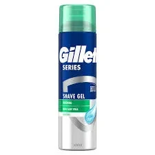 Gillette Shaving Gel Skin Smoothing Aleovera 200ML