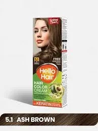 Golden Pearl Hair Color Hello Hair ASH Brown 5.1