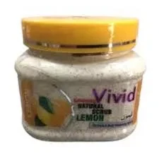 Vivid Face Scrub Jar Lemon 300ML