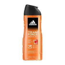 Adidas Shower Gel Body Wash Team Force 3 in 1 400ML