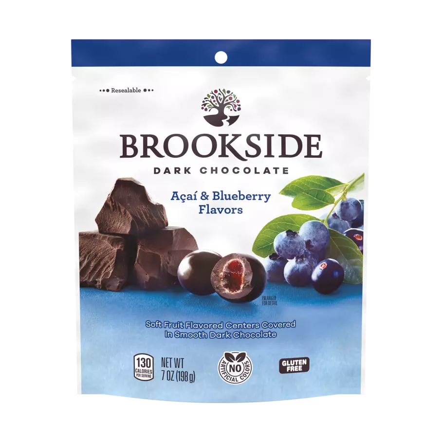 Hersheys Brookside Chocolate Dark Blueberry 198GM