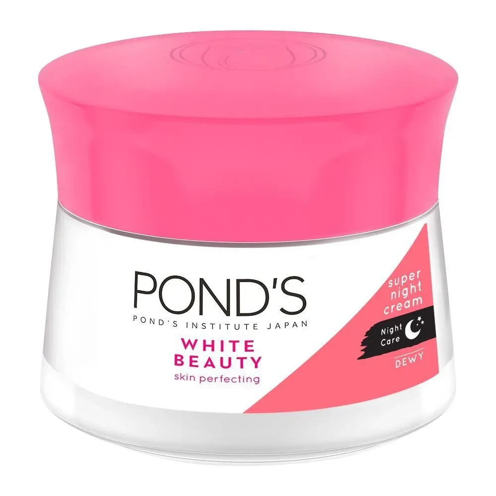 Ponds Cream Ch White Beauty Night 50G