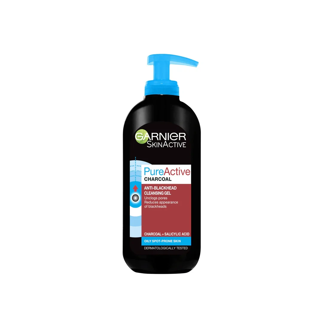 Garnier FaceWash Pure Active Charcoal Pump 200ML