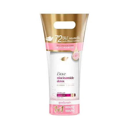 Dove Shampoo Micellar Niacinamide Detox 360ML
