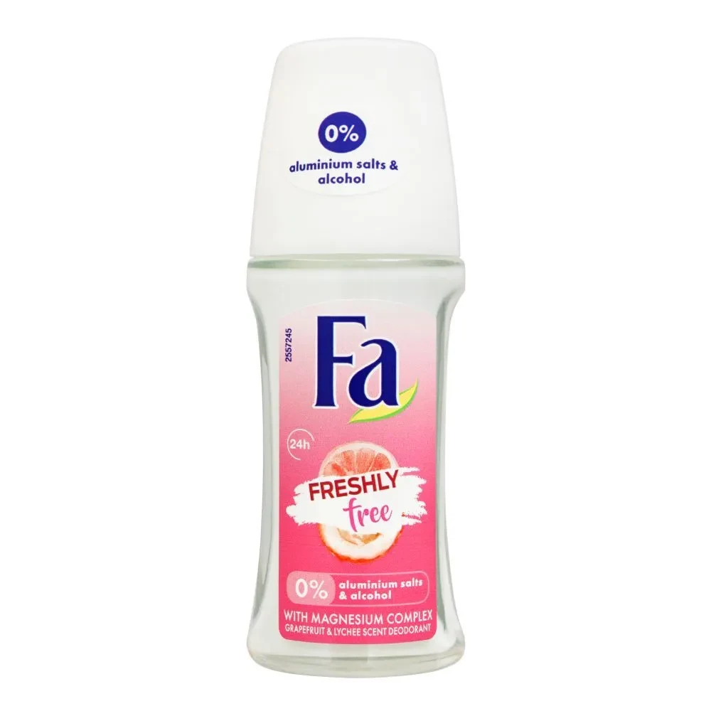 FA Roll On Freshly Free Grapefruit Lychee 50ML