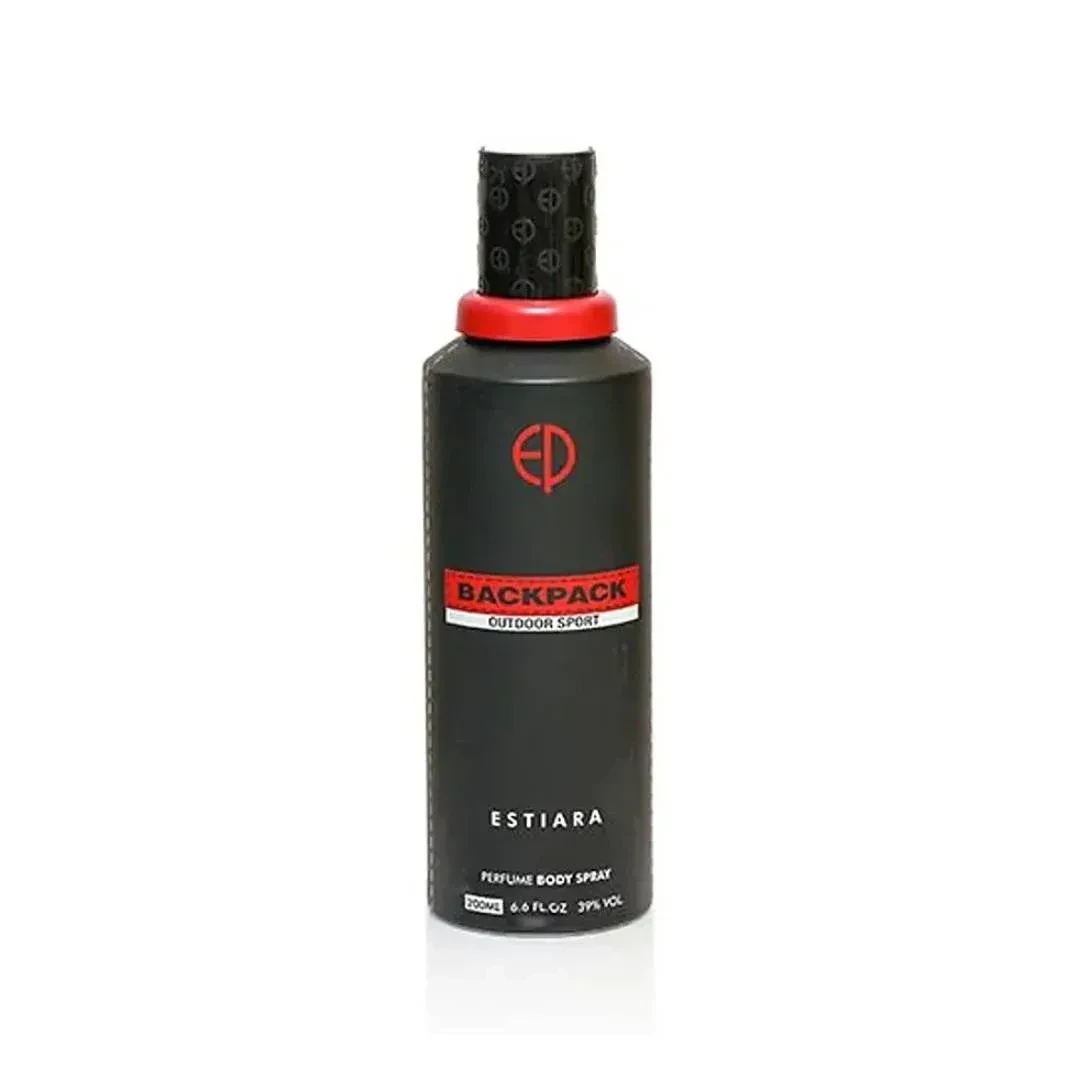 Estiara Deodorant Body Spray Backpack Outdoor Sport 200ML