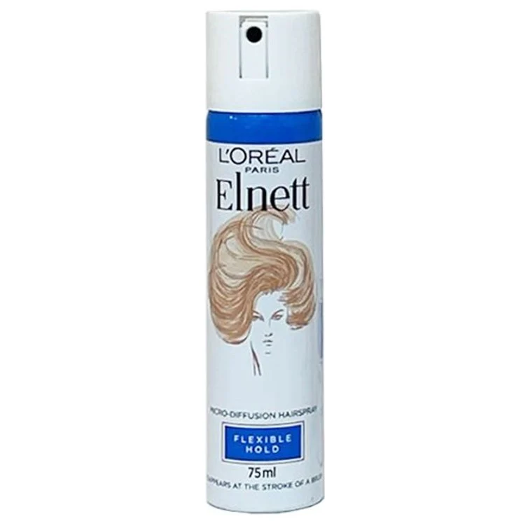 Loreal Hair Spray Elnett Flexible Hold 75Ml