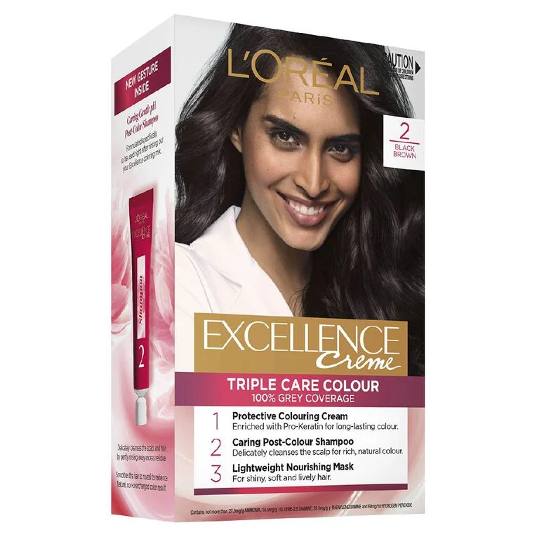 Loreal Excellence Hair Color 2.00