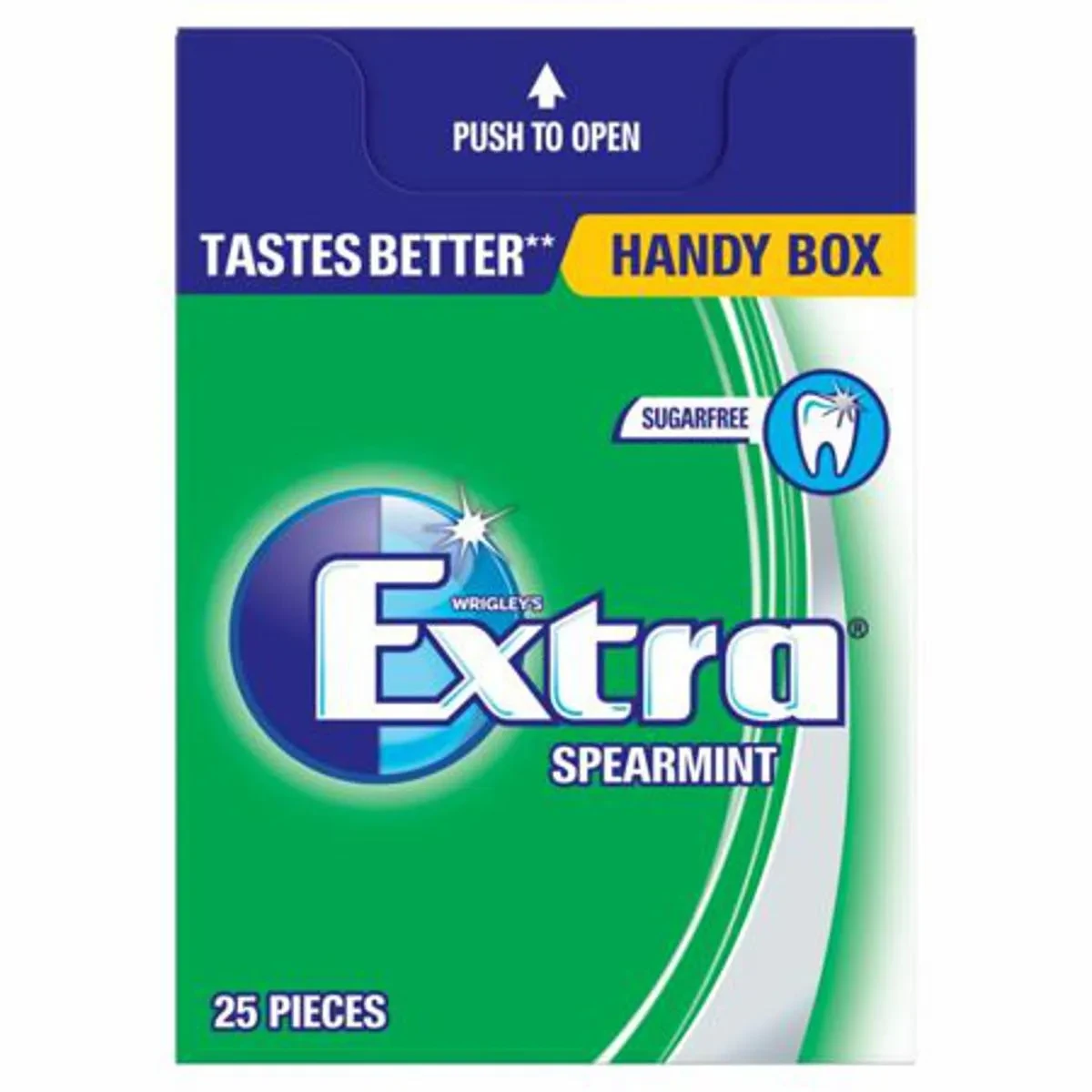 Extra Handy Gum 25S Spearmint Green
