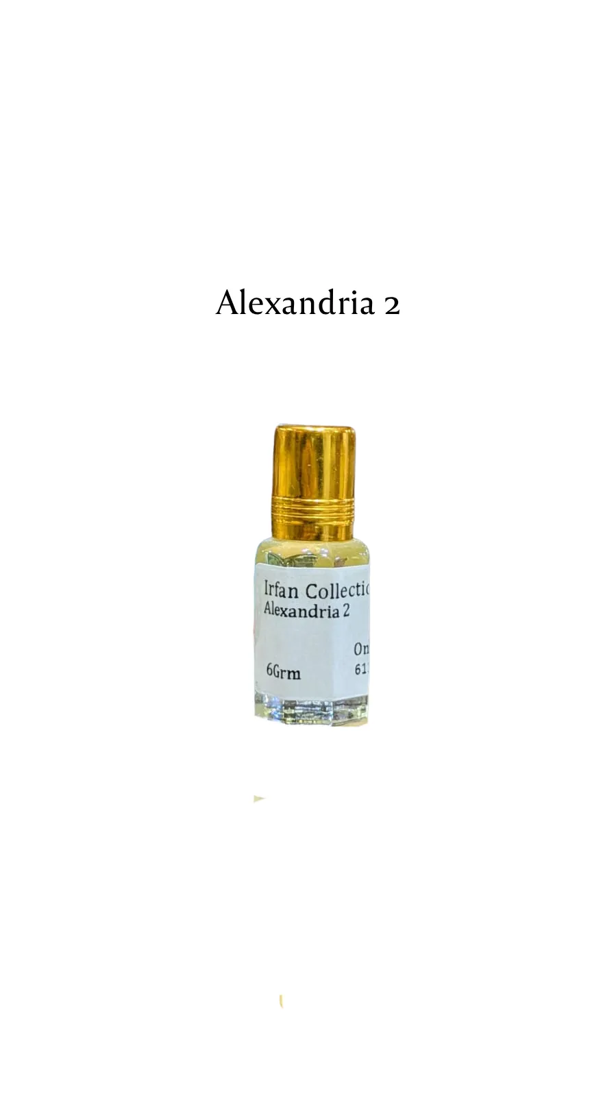Alexandria 2 Concentrated Perfume Oil Attar French Xerjoff Onlyfans 6ML