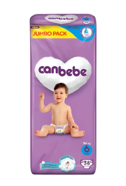 Canbebe Baby Diapers 6 XXL 38P