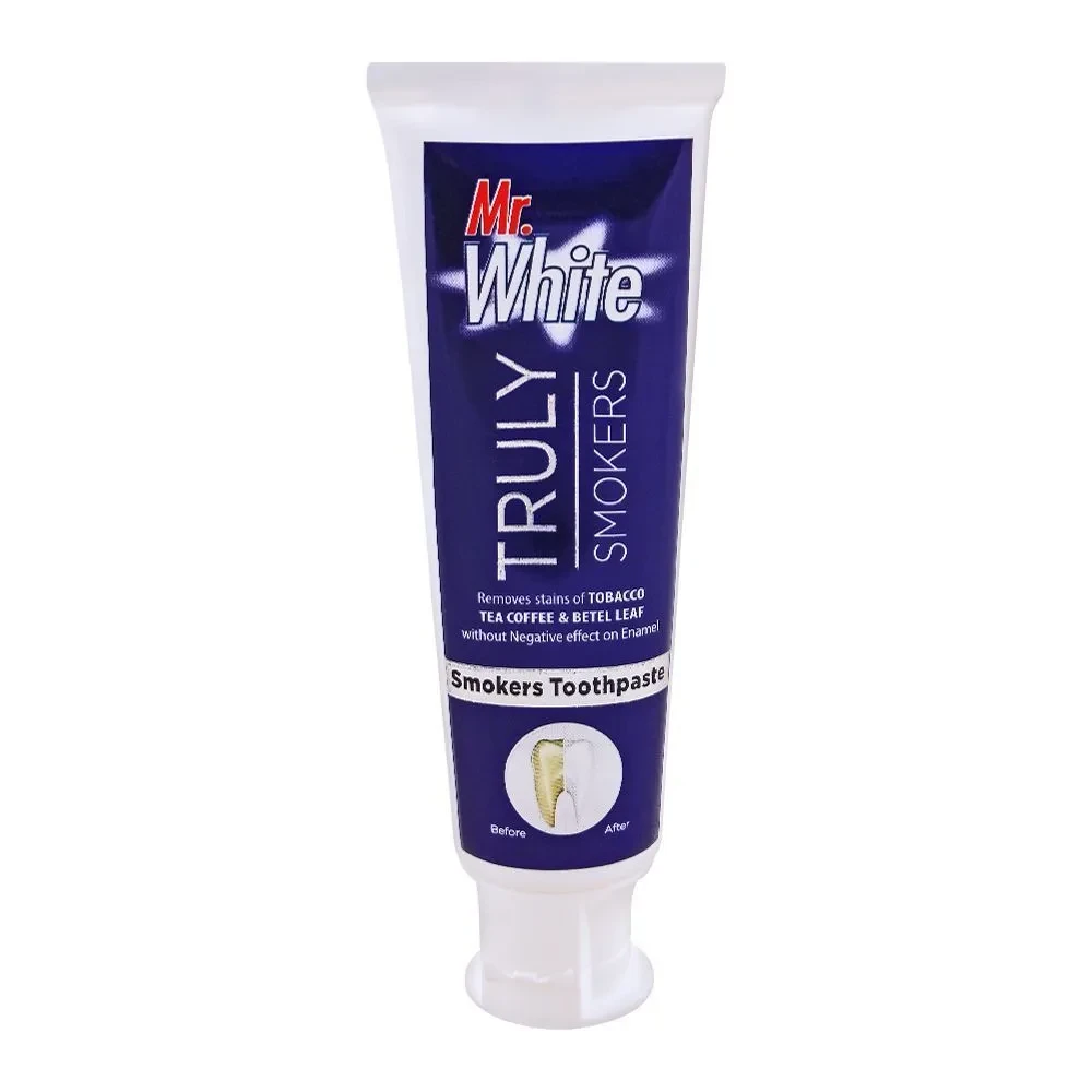Mr White Tooth Paste Truly Smokers 120G