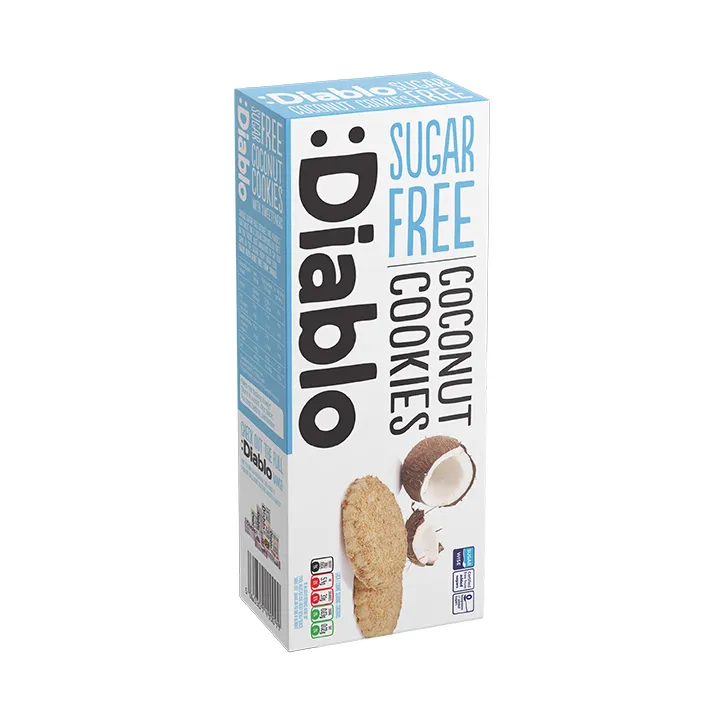 Diablo Coconut Cookies Sugar Free 130G