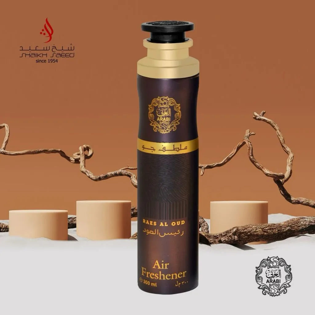 Arabi Air Freshener Raes Al Oud 300ml