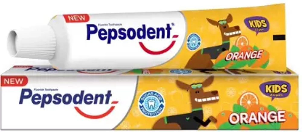 Pepsodent Tooth Paste Kids Orange 75G