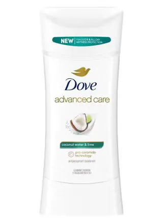 Dove Deodorant Stick Coconut Water And lime 74G