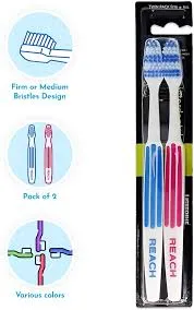 Reach Toothbrush Essentials Soft Twin Pack
