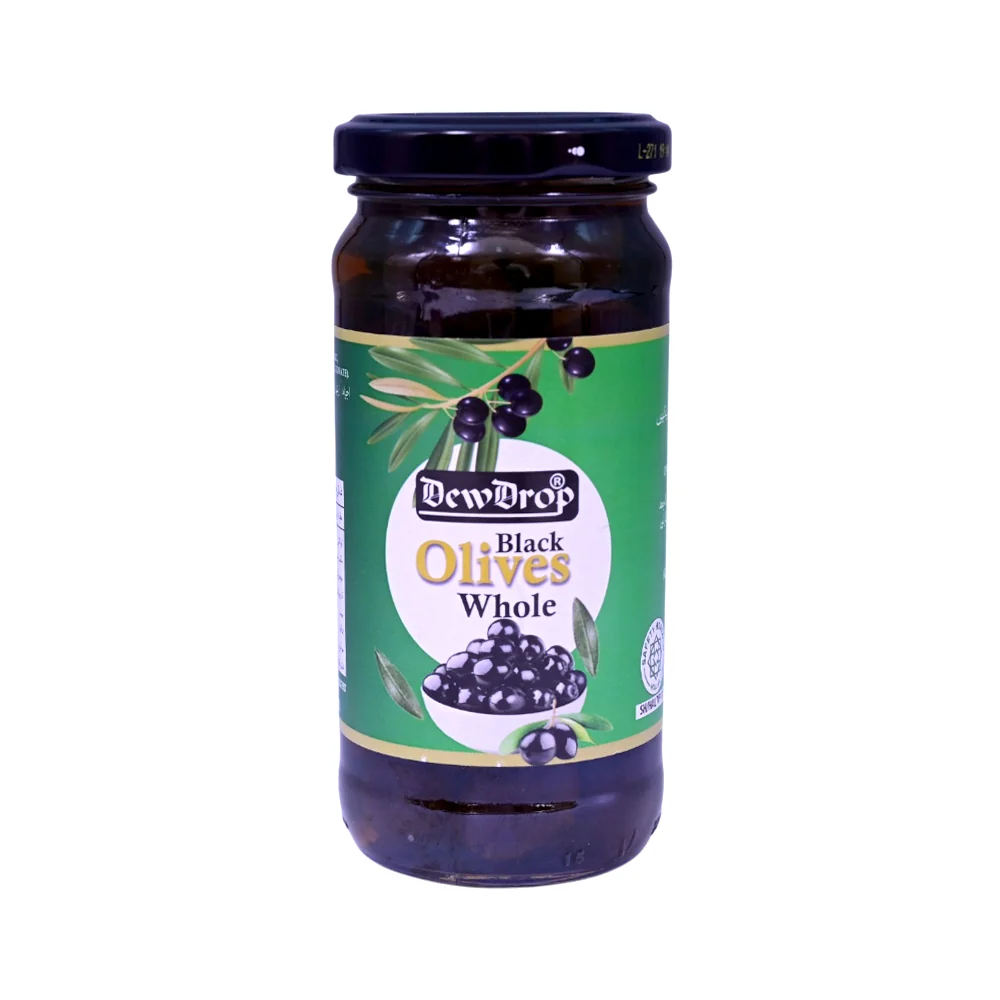 Dewdrop Olives Black Whole 220G