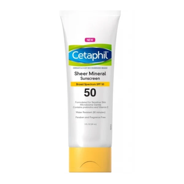 Cetaphil Sunscreen Sheer Mineral Spf 50 89ML