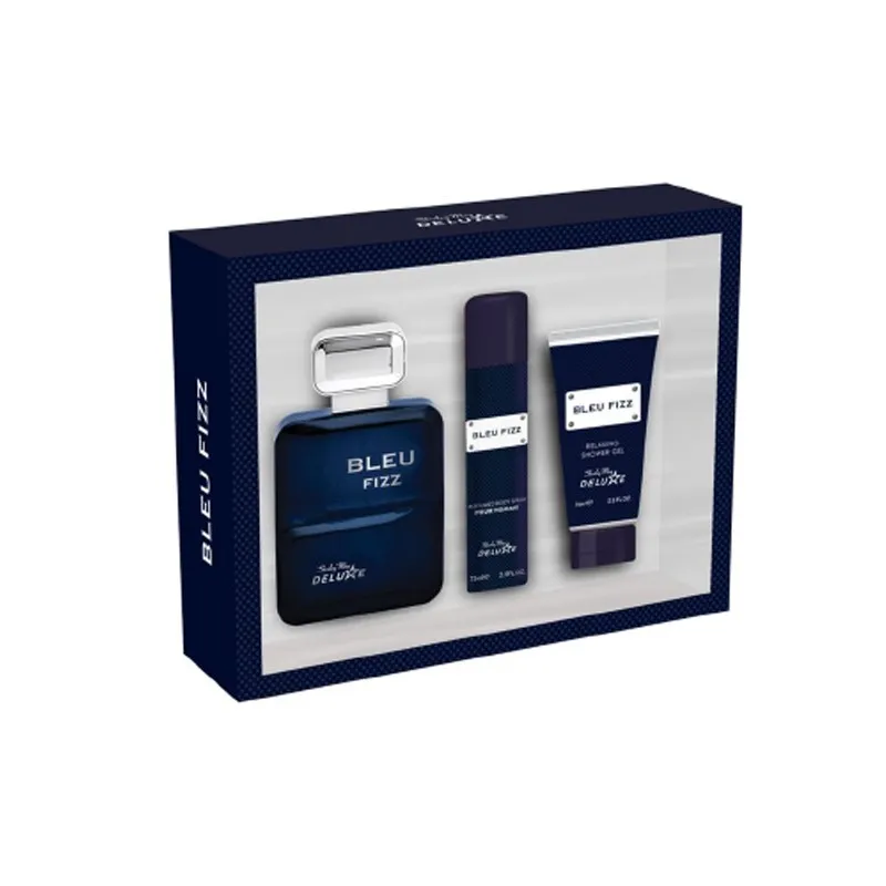 Shirley May Eau De Toilette Gift Set Blue Fizz Homme 100ML