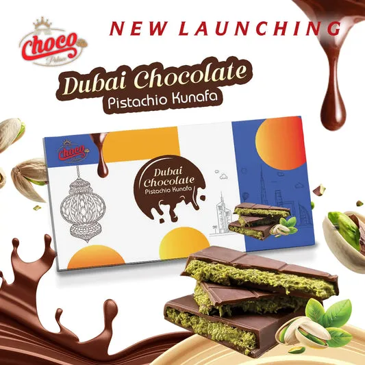 Dubai Kunafa Chocolate Pakistan 100G