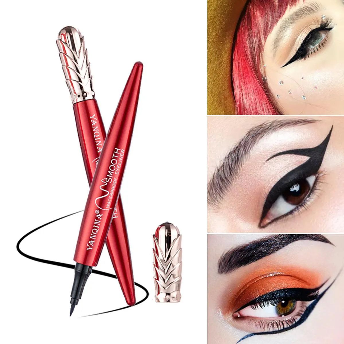 Yanqina Super Fine Eyeliner 8697 6ML