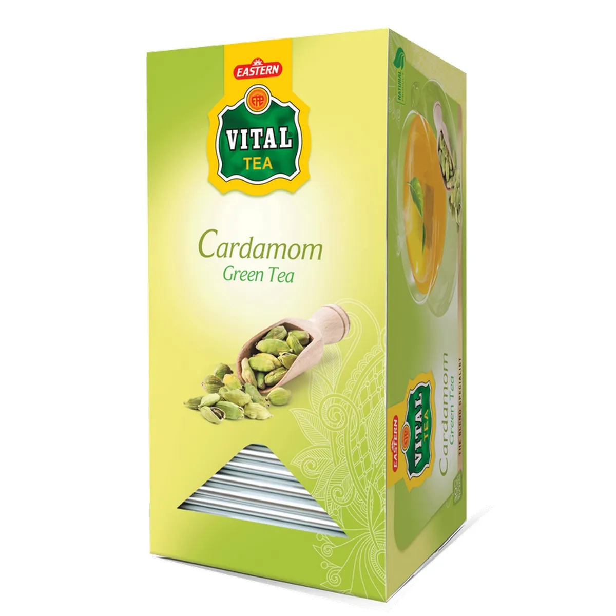 Vital Green Tea Bags Cardamom 30Pcs