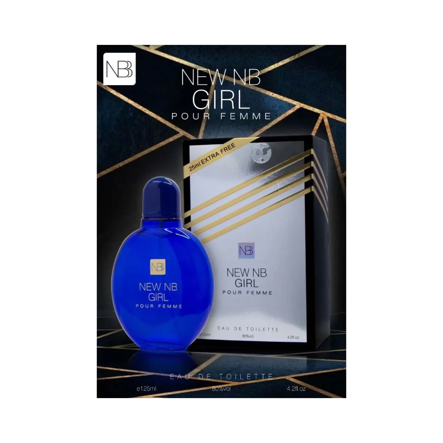 New NB Eau de Toilette Girl Femme 125ML