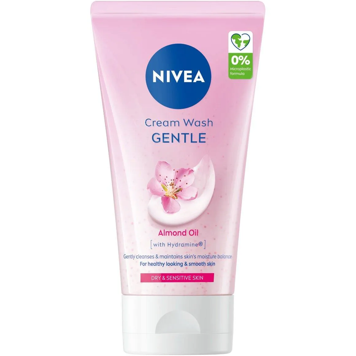 Nivea Fash Wash Ceamy Gentle Almond Oil 150ML