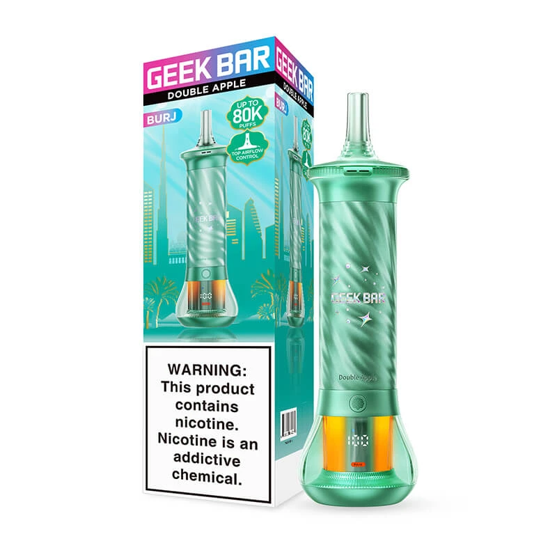 Greek Bar Plus 2In1 Rechargeable Vape Double Apple 5ML