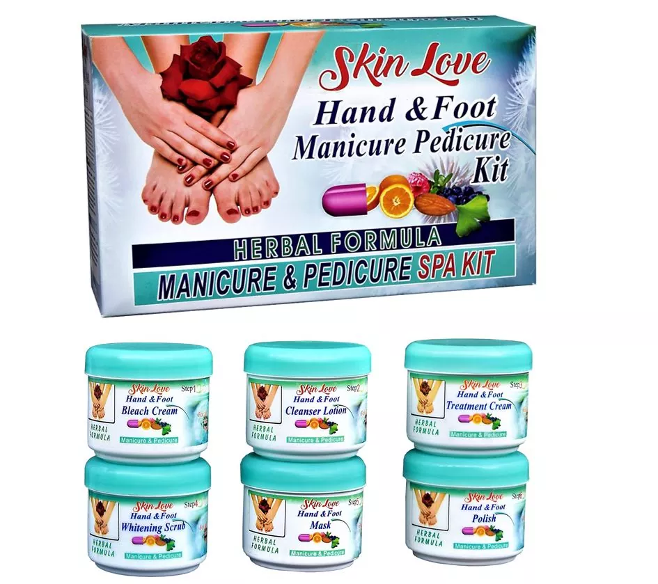 Skin Love Hand And Foot Manicure Pedicure Kit Herbal Formula 6S