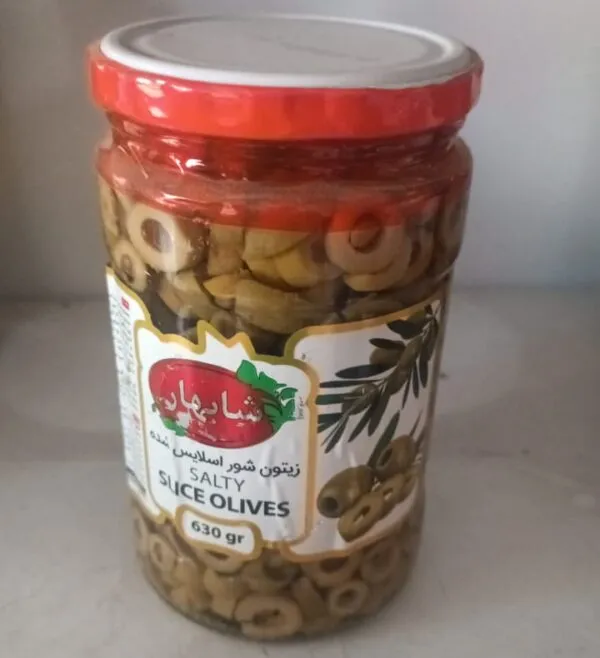 Pishtaz Olives Green Sliced 680G