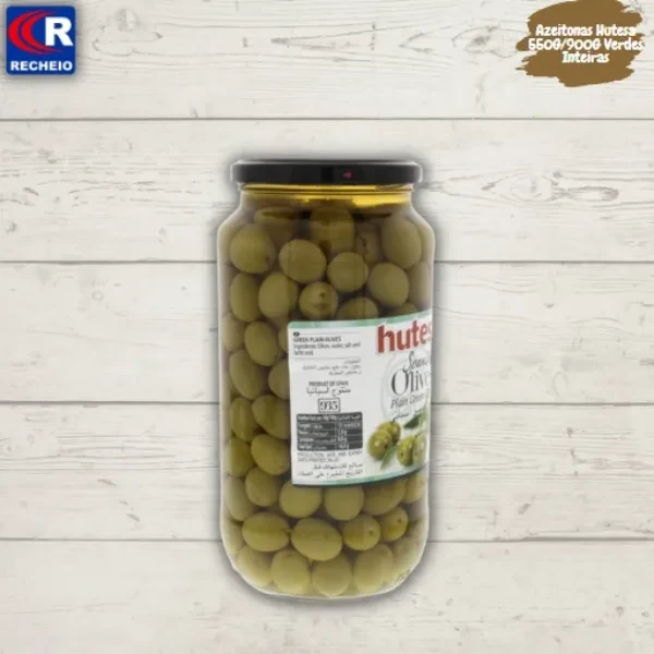 Hutesa Olives Green Plain 900G