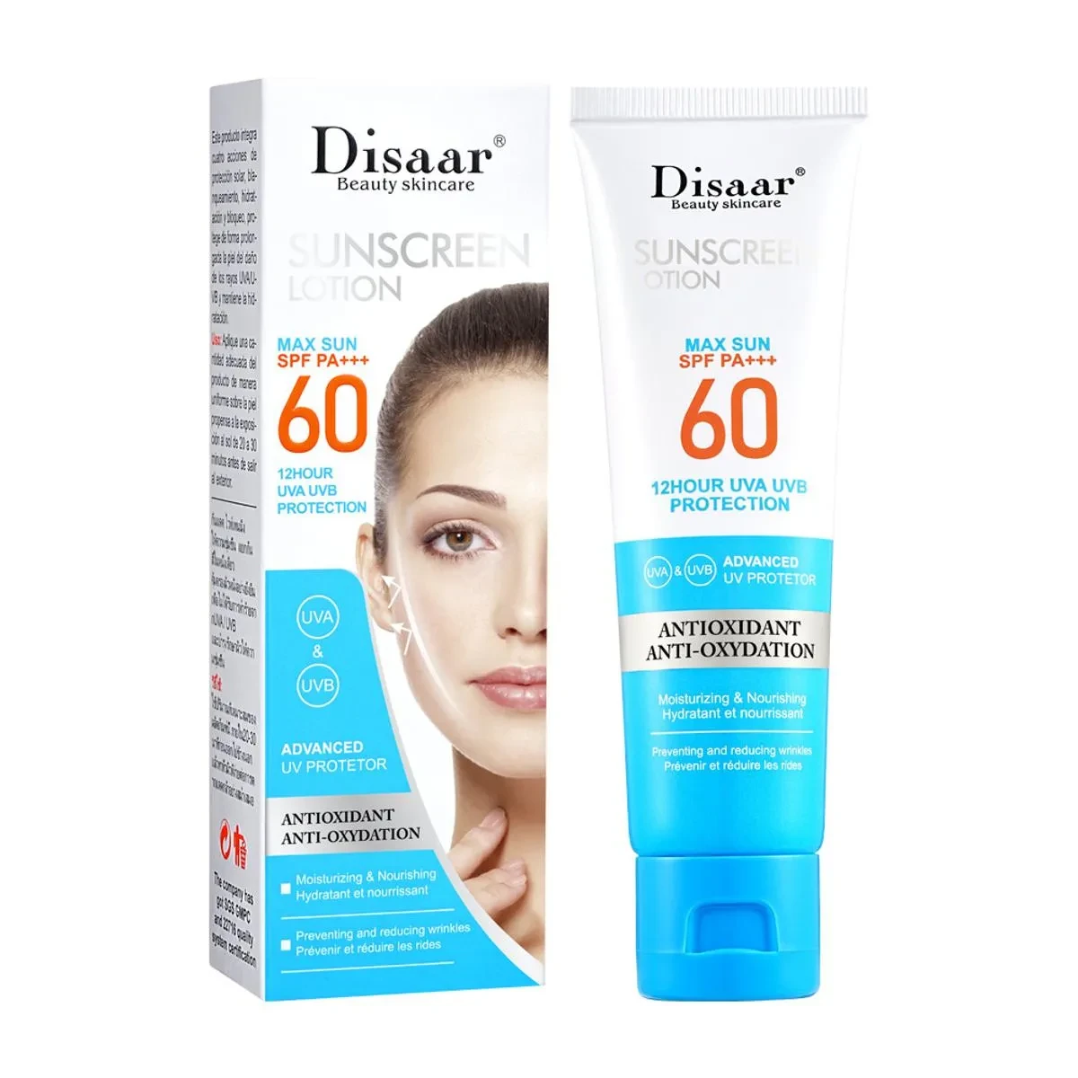 Disaar Sunscreen Lotion SPF 60 50ML