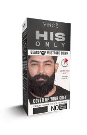 Vince His Only Color Beard Natural Black BM-02