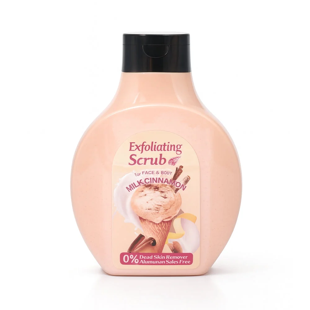 Fruit of The Wokali Exfoliating Scrub Gel Milk Cinnamon 350ML