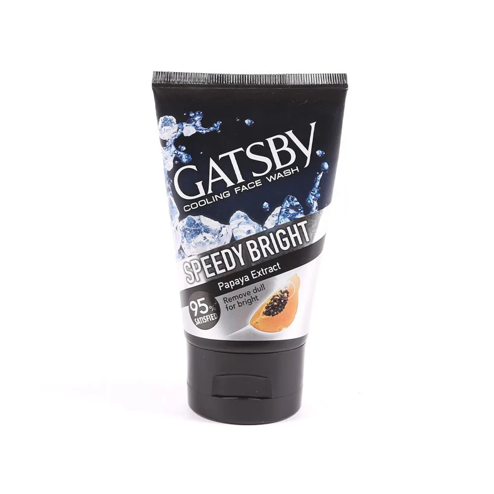 Gatsby Face Wash Men Bright White 100G
