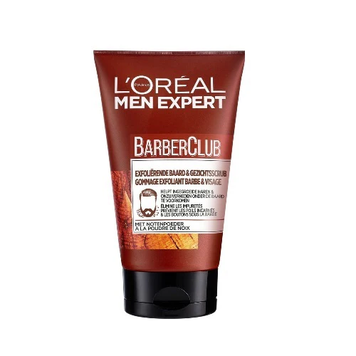 Loreal Face Scrub Aura Men Expert Barber Club 100Ml