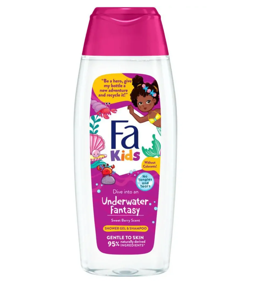 Fa Shower Gel And Shampoo Underwater Fantasy Kids 250ML
