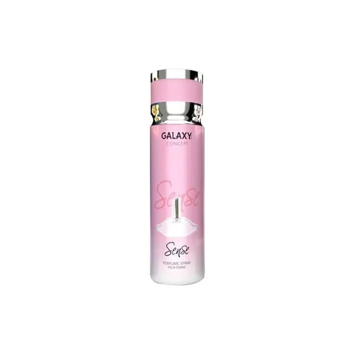 Galaxy Concept Deodorant Body Spray Sense Pour Femme 200ML