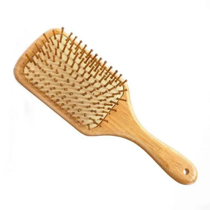 Wooden Hair Brush 6665-W
