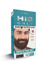 Vince His Only Color Beard Dark Brown BM-03