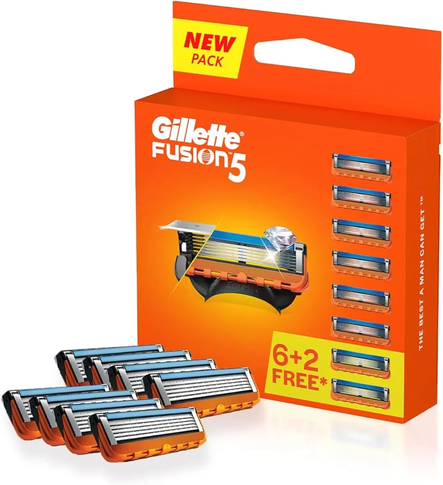 Gillette Blades 1s Single Fusion